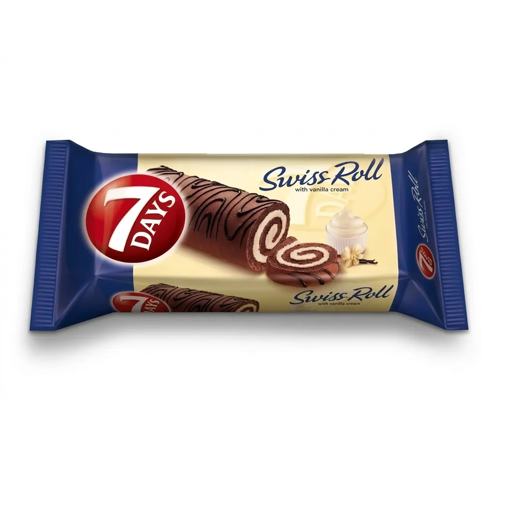 7DAYS CAKE ROLL VANILLA 200G