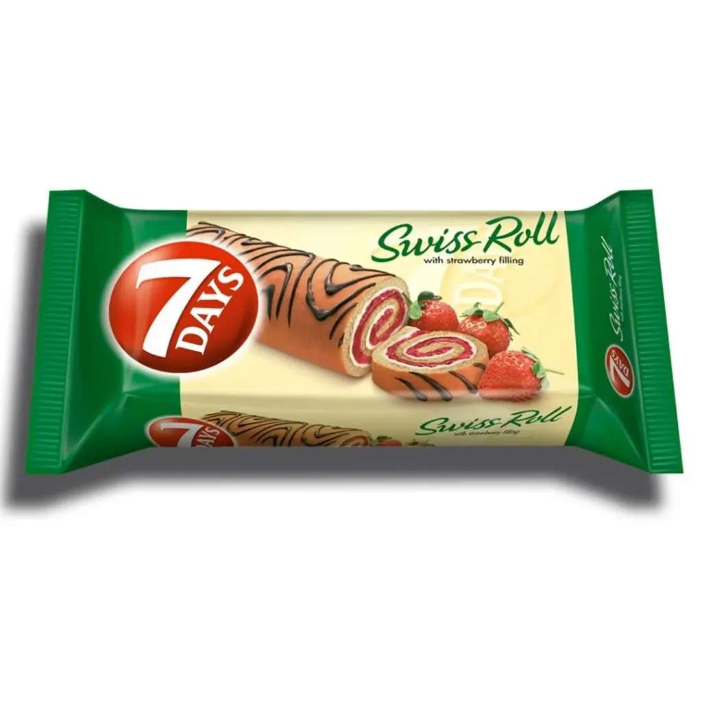 7DAYS CAKE STRAWBERRY ROLL 200G