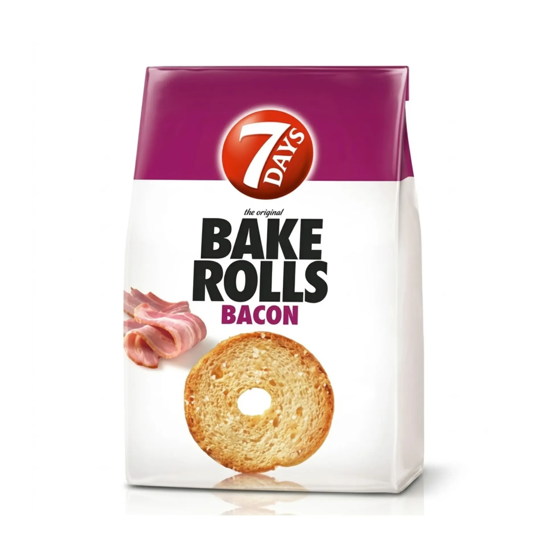 7DAYS BAKE ROLLS BACON 80G*