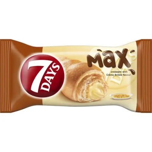 7DAYS CROISSANT MAX CREAM BRULEE 92G