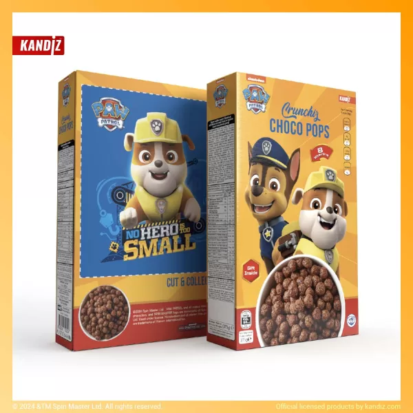 CORNEFLEX CRUNCHIZ CHOCO POPS PAW PATROL 375G