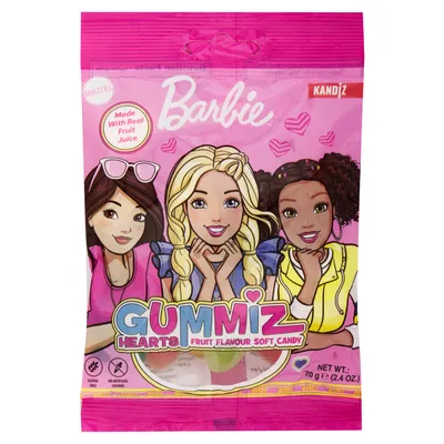 GUMMIES BARBIE HEARTS KANDIZ 70G