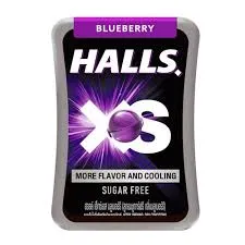 [8850338021336 / 8850338021329] HALLS XS  BLUEBERRY SF 12G