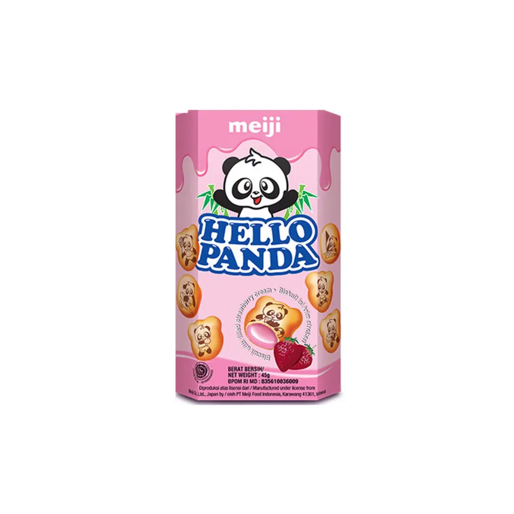 [8994504302321 / 8994504102327] HELLO PANDA STRAWBERRY 42G