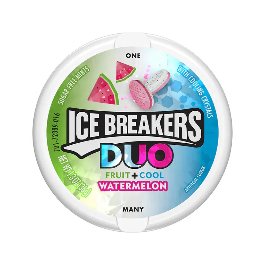 ICE BREAKERS DUO WATERMELON 36G