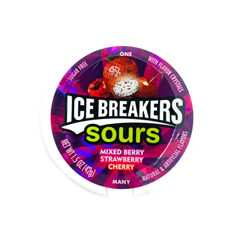 ICE BREAKERS SOUR MIXED BERRY 42G
