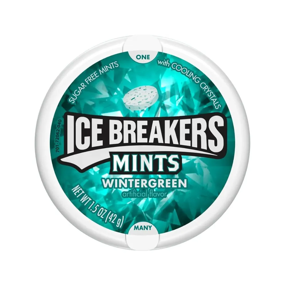 [34000720620 / 3400908] ICE BREAKERS WINTER GREEN 42G