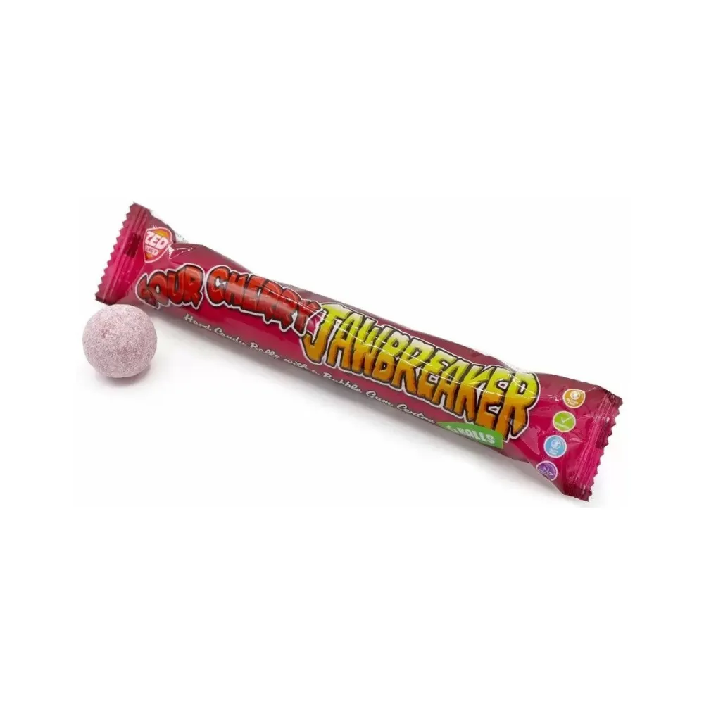 [5011061062260 / 5011061162267] JAWBREAKER SOUR CHERRY 50G