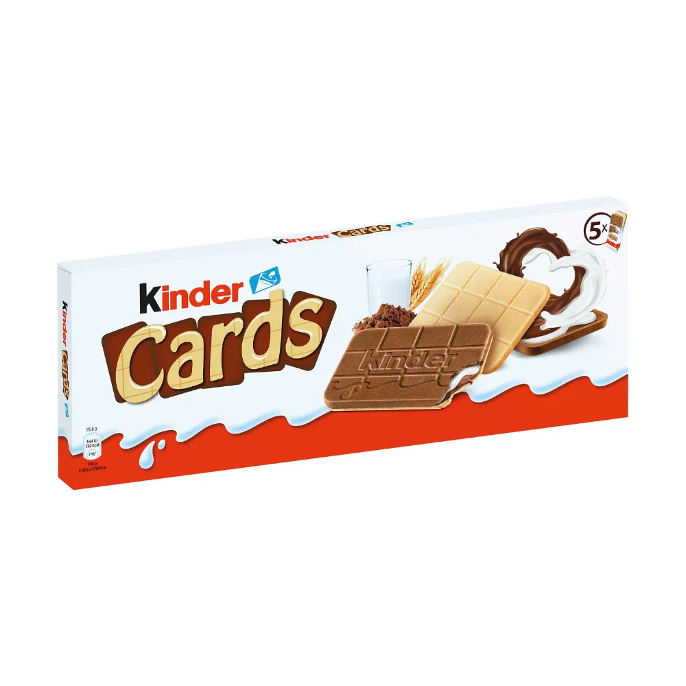 KINDER CARDS PCK 5  128G