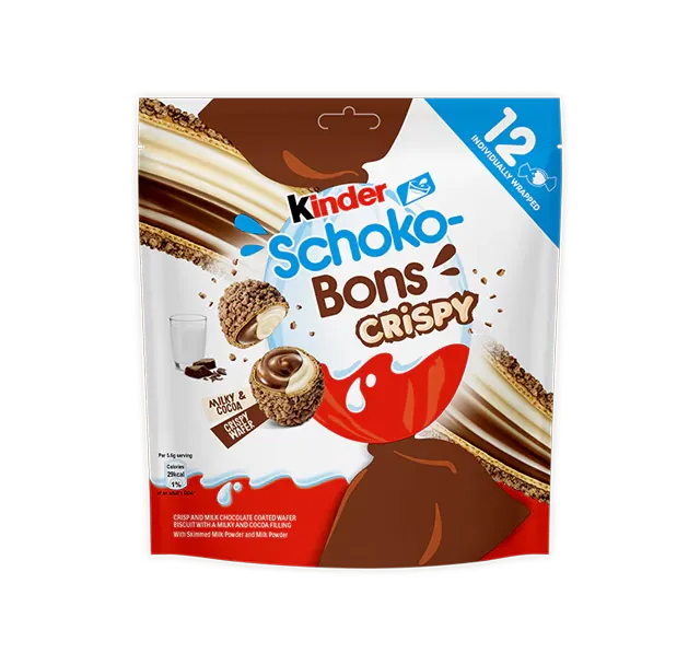 [8000500418499 / 8000500418482] KINDER SCHOKOBONS CRISPY 67.2G