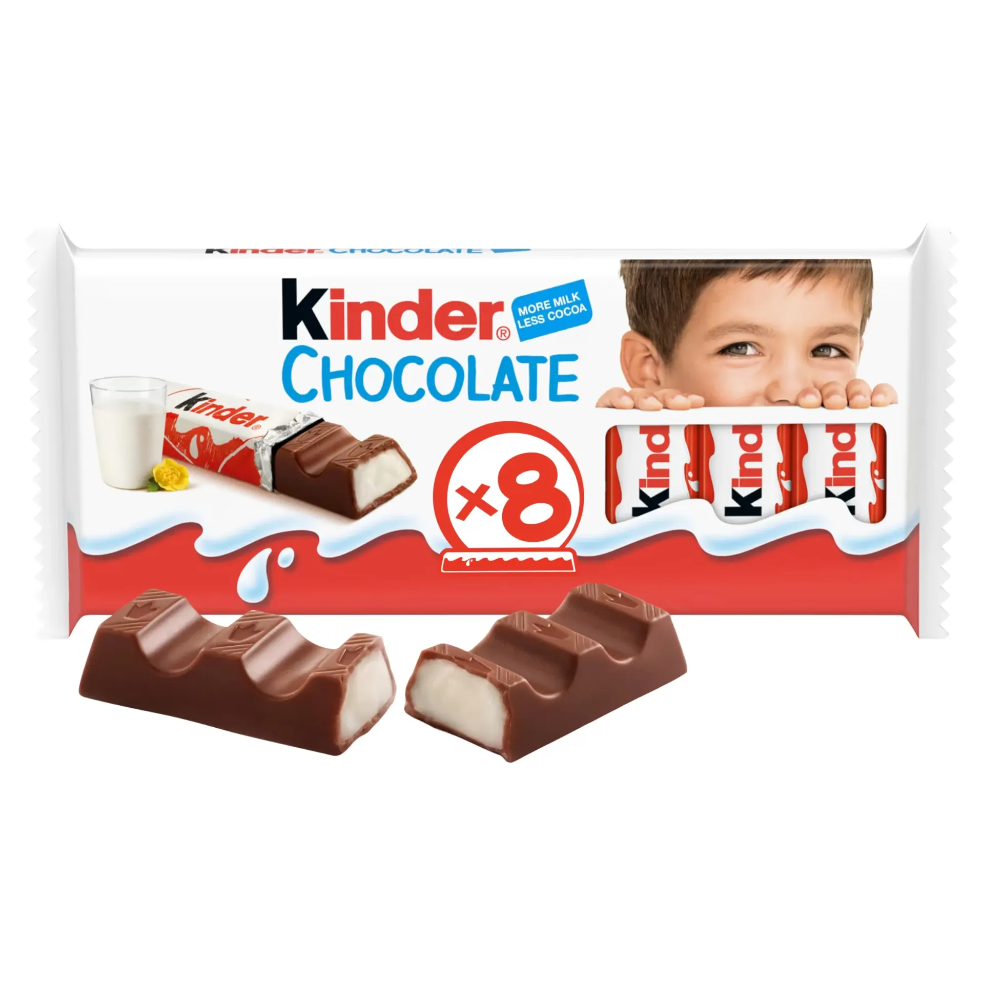 [04008400200217 / 40084701] KINDER CHOCOLATE BAR T8 100G