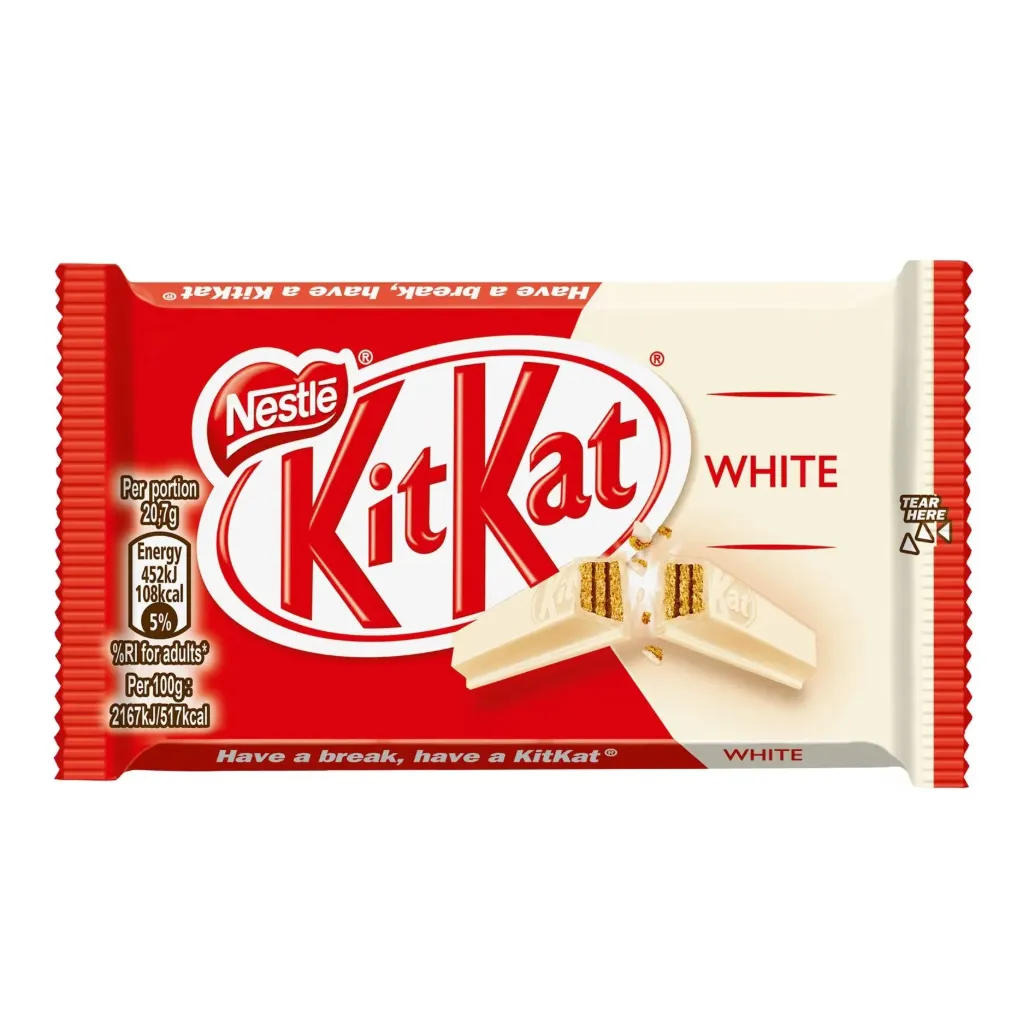[7613035511002 / 7613035510999] KITKAT WHITE 4 FINGERS 41.5G