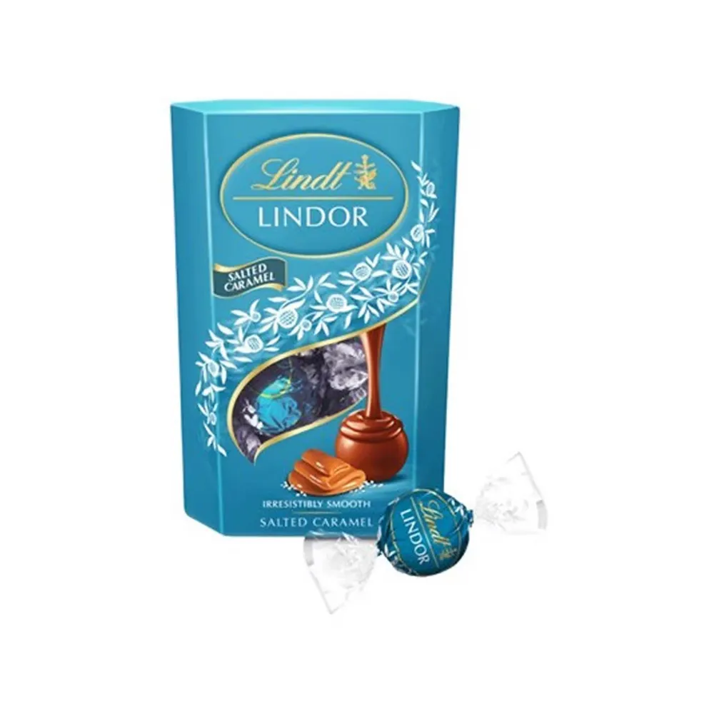 [01080033406093241526103110l156500 / 8003340809328] LINDT LINDOR SALTED CARAMEL 200G