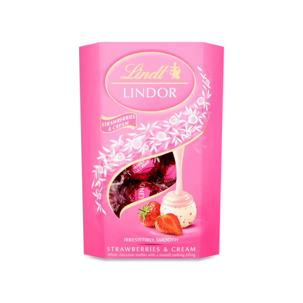 [01080033406049301526113010l353500 / 8003340804934] LINDT LINDOR STRAWBERRY 200GR