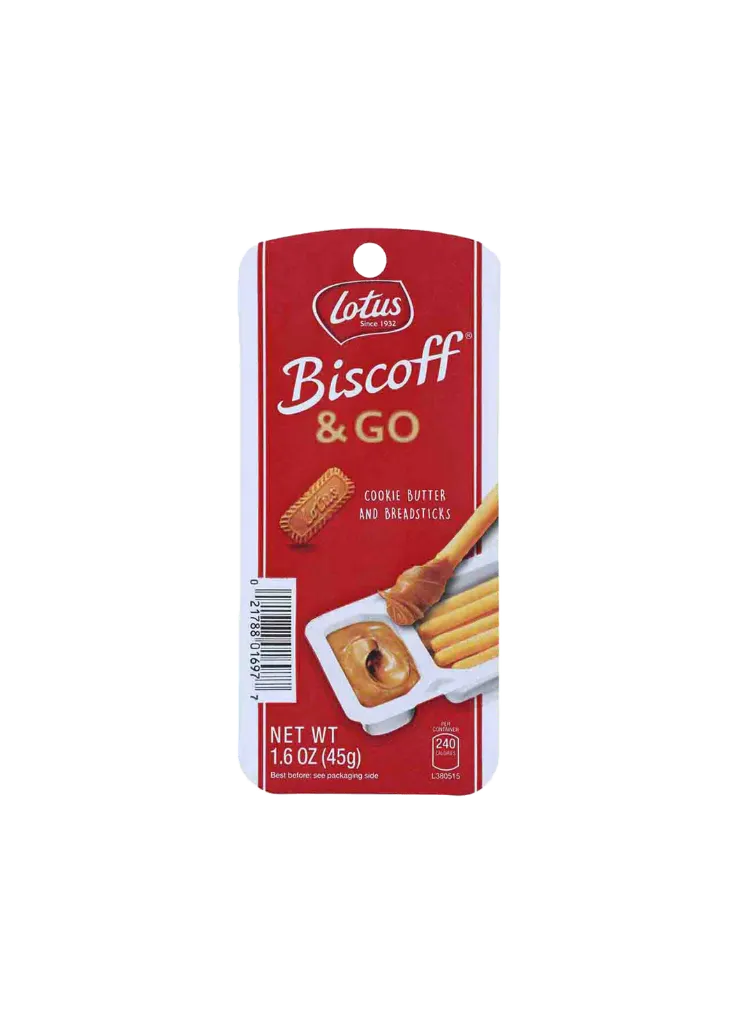 LOTUS BISCOFF AND GO 45G