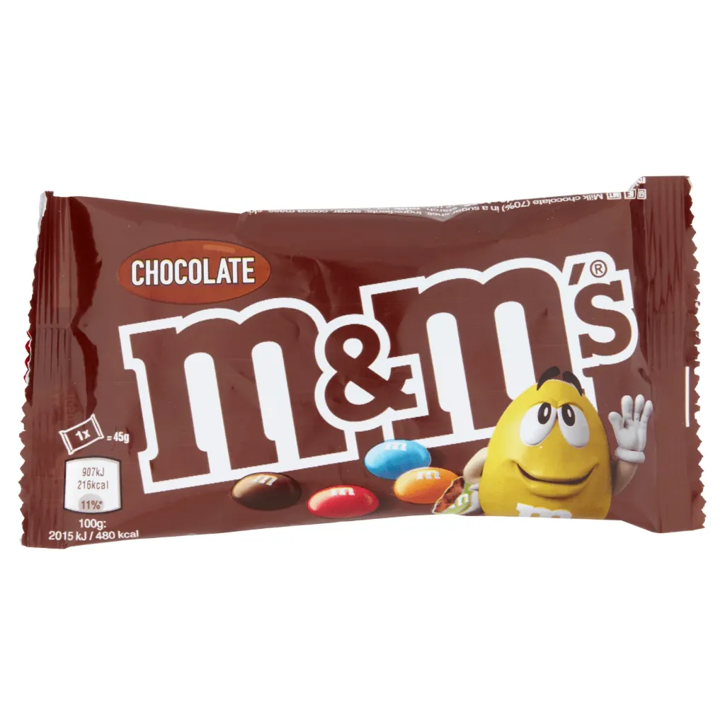 M And M CHOCOLATE 45G