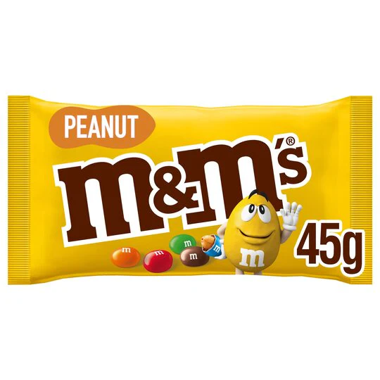 [5000159460293 / 40111445] M AND M PEANUTS 45G