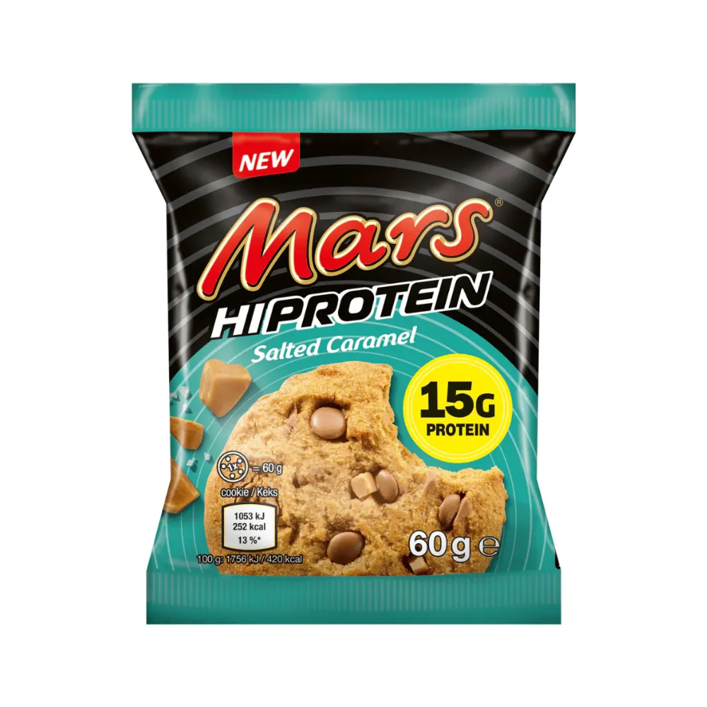 [5056357999622 / 5056357999639] MARS COOKIES HI PROTEIN SALTED CARAMEL 60G
