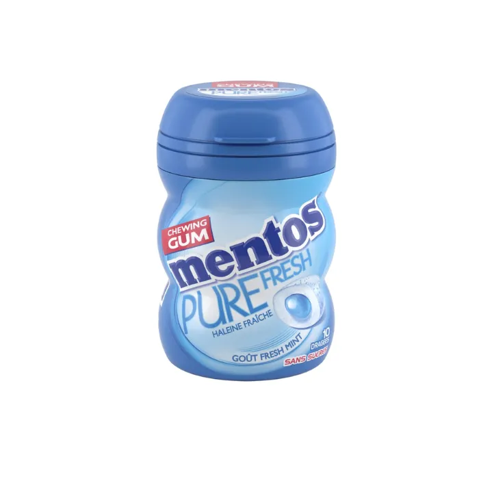 MENTOS FRESH MINT SUGAR FREE 60G