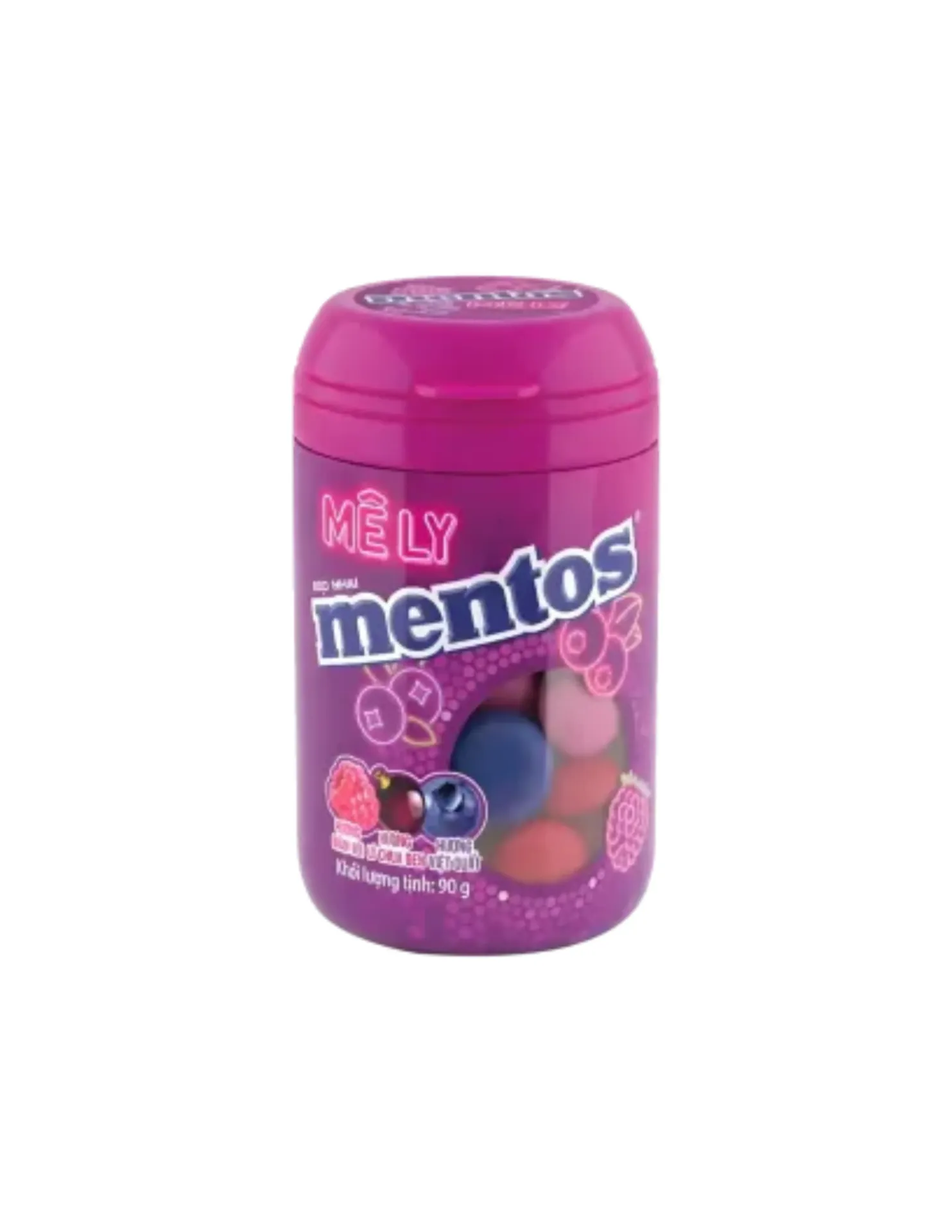 MENTOS BERRY MIX 90G