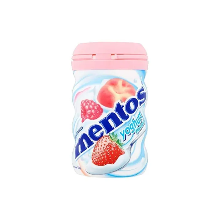 MENTOS YOGURT STRAWBERRY 90G