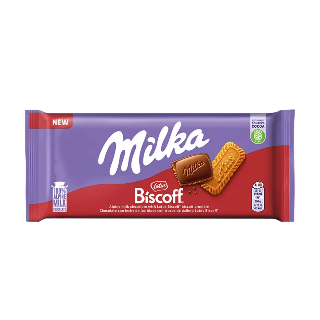 [7622202295034 / 7622202295058] MILKA LOTUS BISCOFF 90G