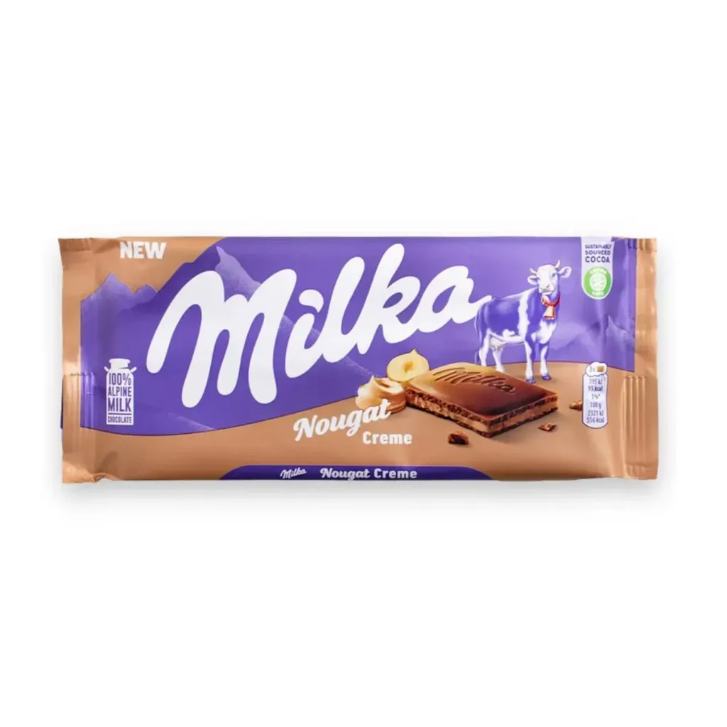 [7622202013195 / 7622202013218] MILKA NOUGAT CREME 85G