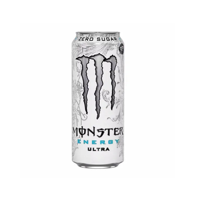 MONSTER WHITE ENERGY ZERO SUGAR 500ML