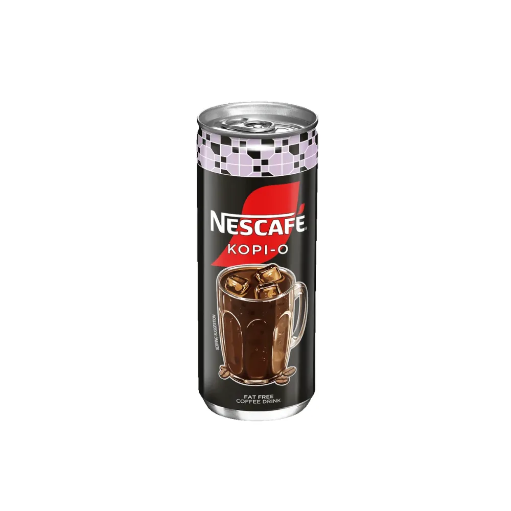 NESCAFE BLACK ROAST ( KOPI O )CAN 240ML