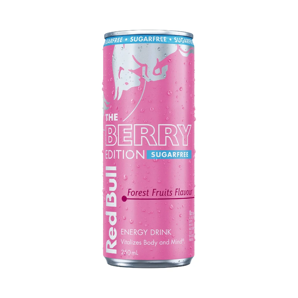 RED BULL PINK EDITION BERRY SUGAR FREE 250ML