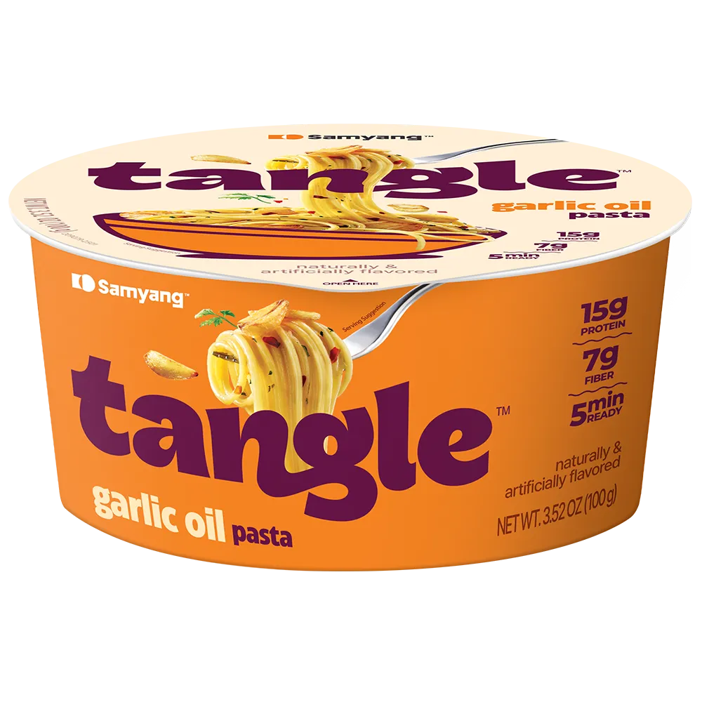 [18801073224404 / 8801073216570] BULDAK SAMYANGTANGLE GARLIC OIL BIG BOWL 100G