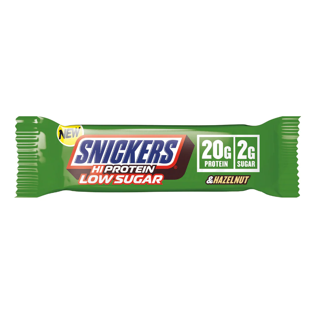 SNICKERS HI PROTEIN HAZELNUT LOW SUGAR BAR 57G