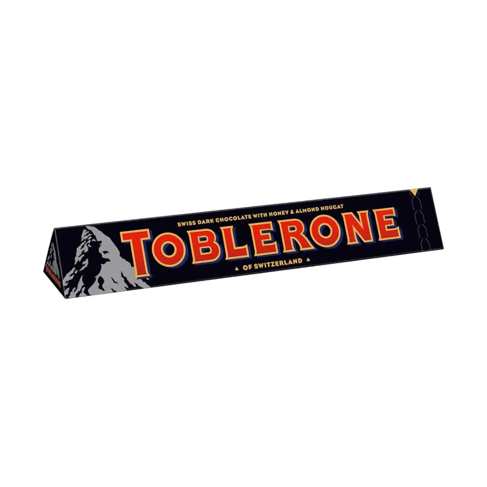 [7614500210611/7614500010617] TOBLERONE DARK CHOCOLATE WHITH HONEY ALMOND 100G
