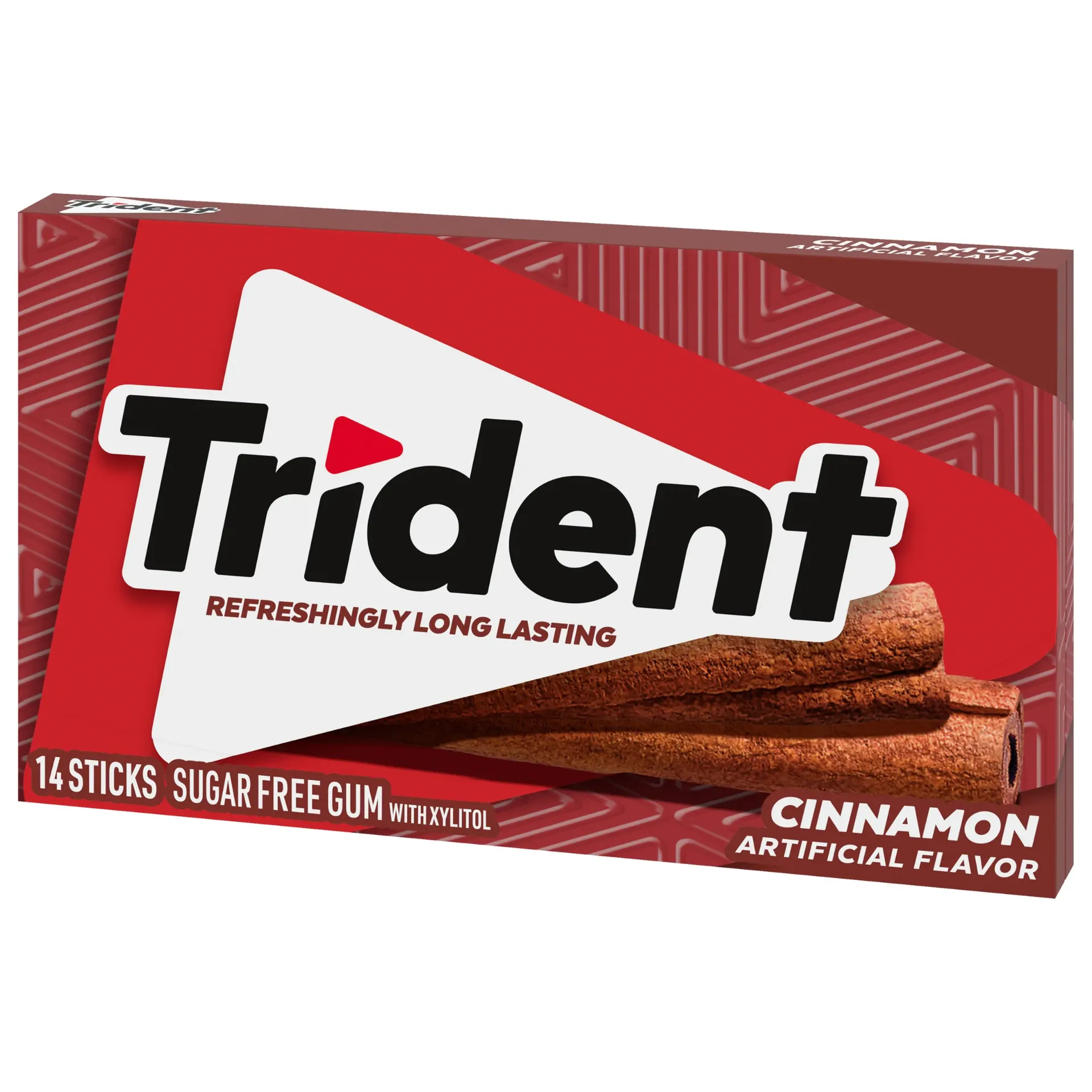 TRIDENT CINNAMON FLAVOR SUGAR FREE 14STICKS