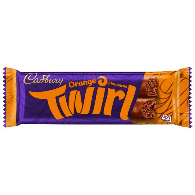 [7622201440152 / 7622201440176] CADBURY TWIRL ORANGE 43G