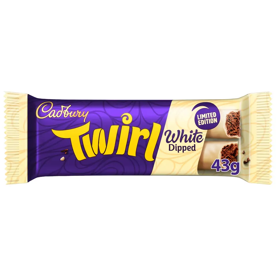 [7622202249730 / 7622202249747] CADBURY TWIRL WHITE 43G