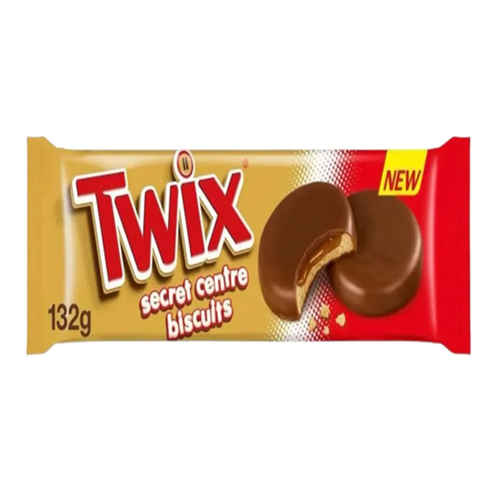 [5056357915233 / 5056357915226] TWIX SECRET CENTRE BISCUITS 132G