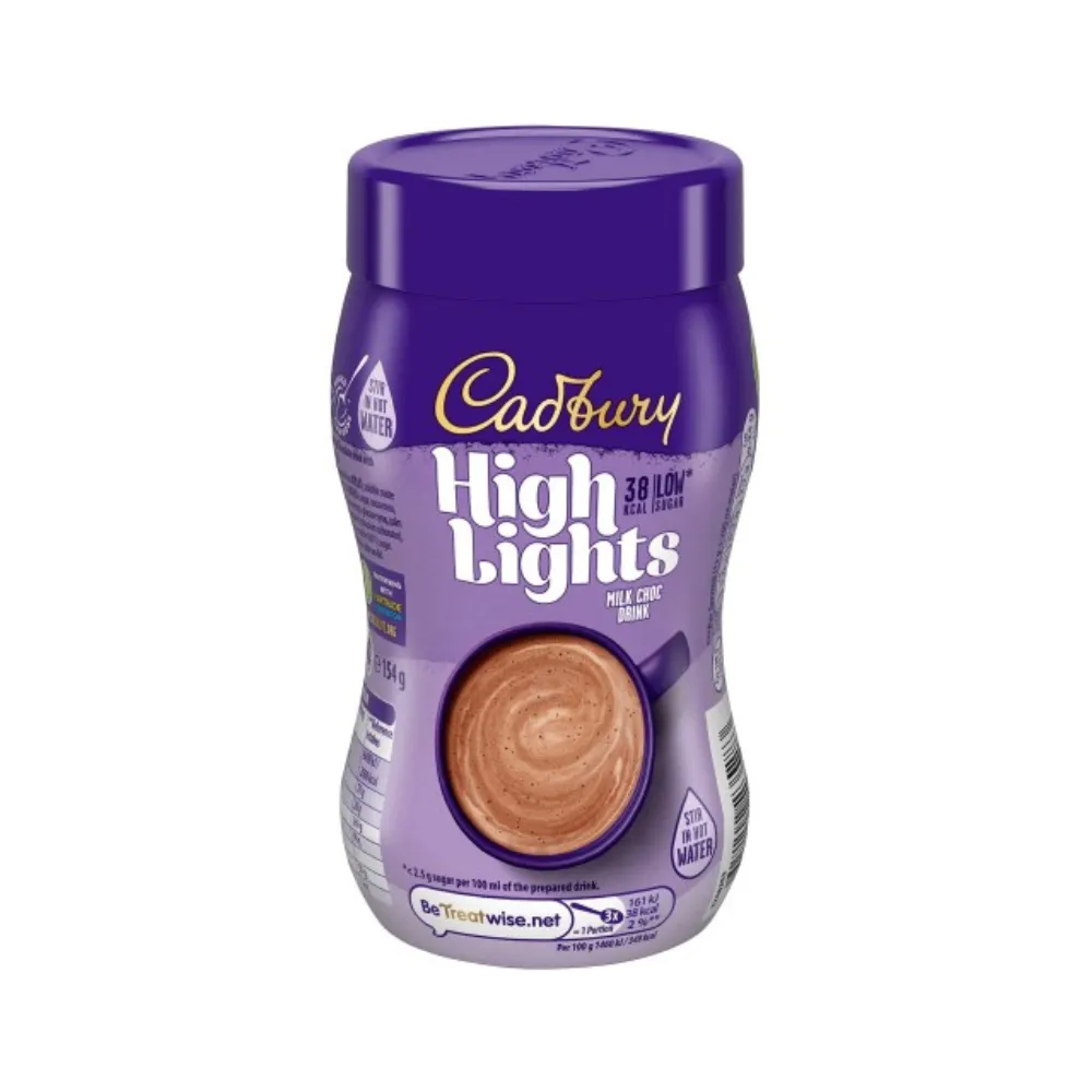 CADBURY HIGH LIGHTS POWDER LOW SUGAR 154G
