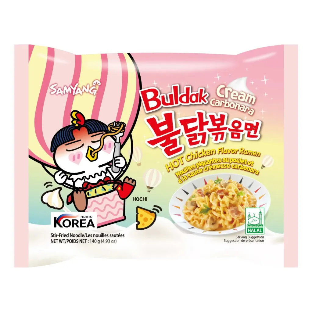 [8801073143203/8801073114814] BULDAK SAMYANG CREAMY CARBONARA 140G