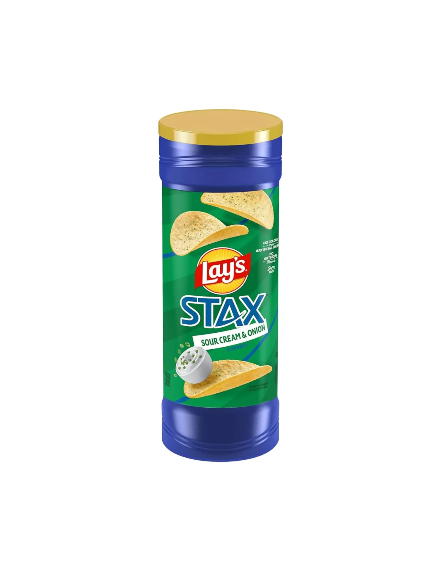 LAYS STAX SOUR CREAM ONION 155.9G