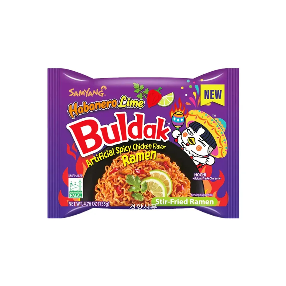 BULDAK SAMYANG HABANERO LIME 135G