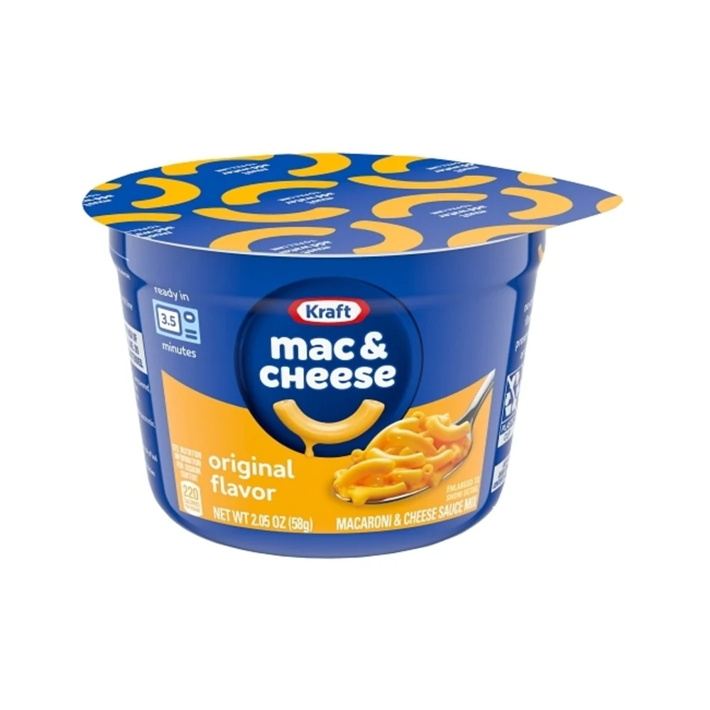 [021000026272 / 021000010875] KRAFT MAC & CHEESE ORIGINAL CUP 58G