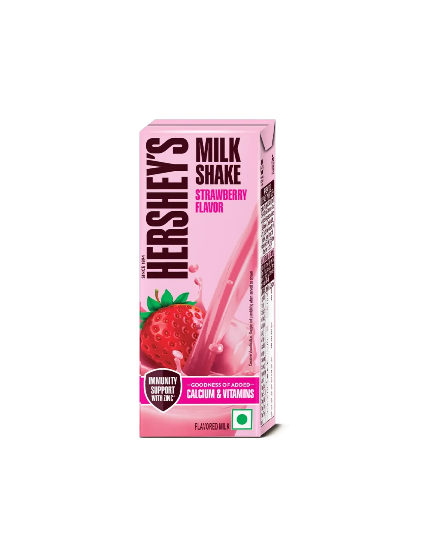 HERSHEYS MILK SHAKE STRAWBERRY 180ML