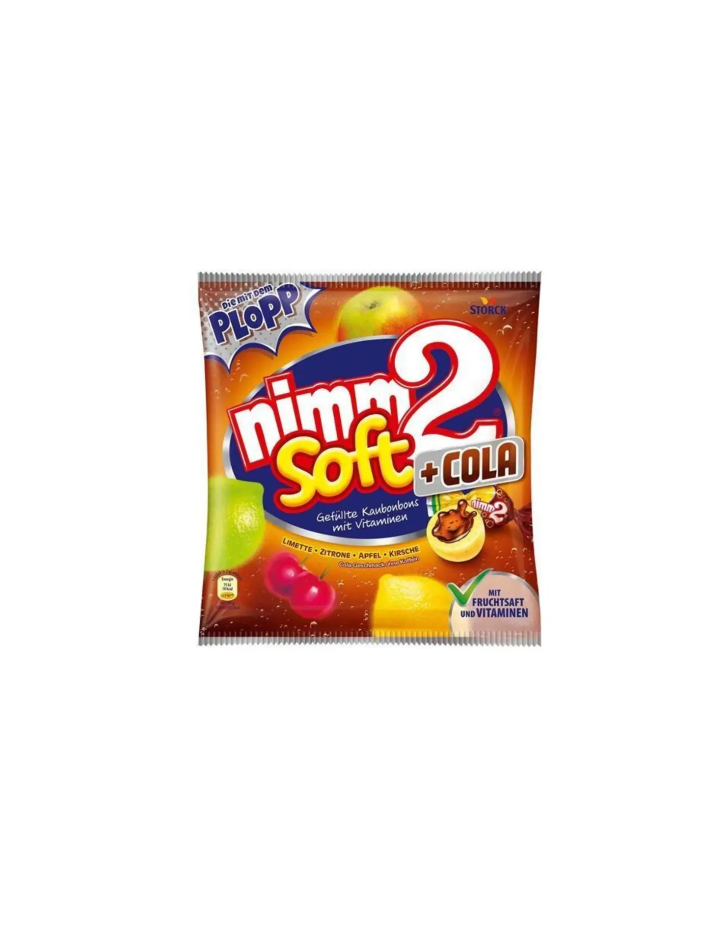[4014400581980 / 4014400925678] NIMM2 SOFT FILLED CANDY WITH VITAMINS COLA 195G