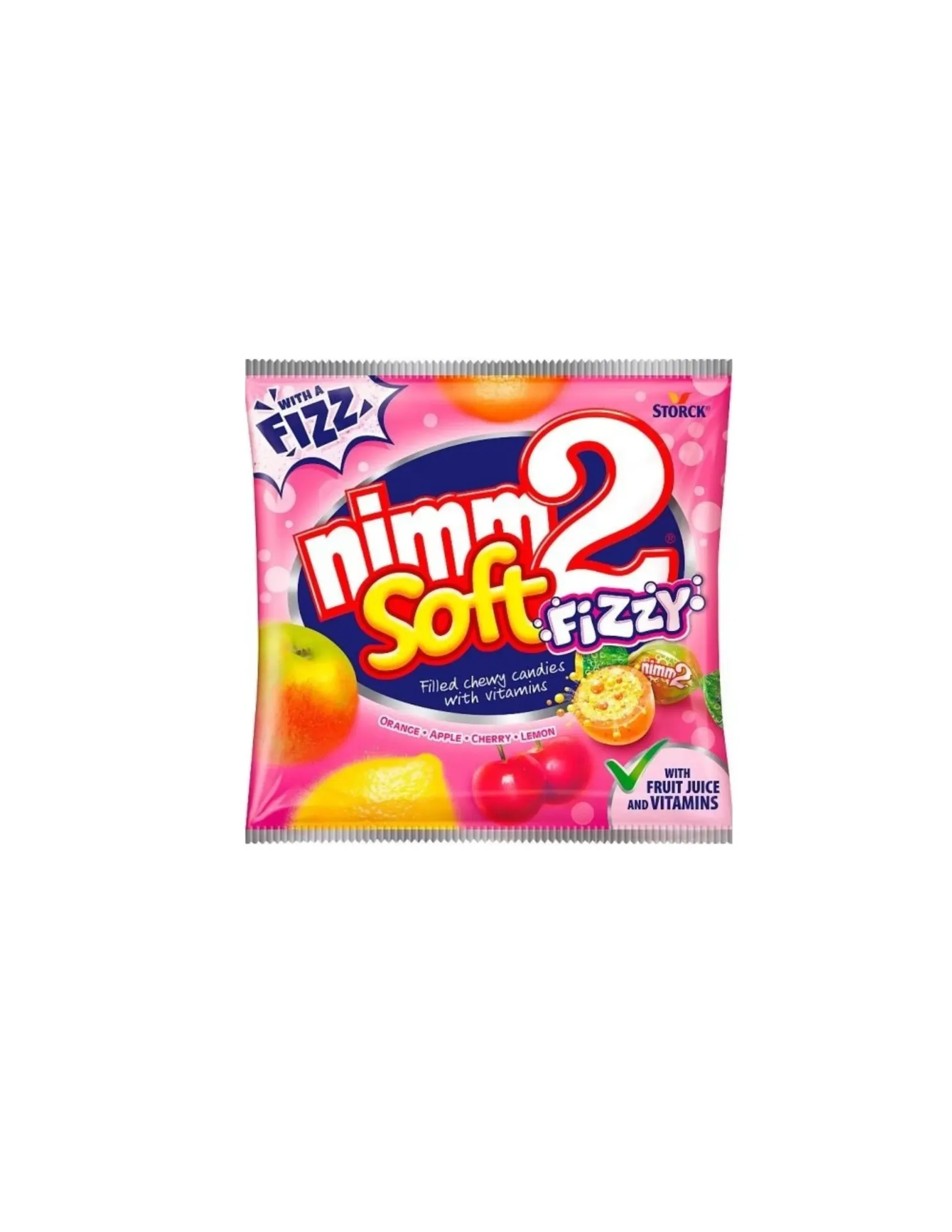 [4014400580907 / 4014400918212] NIMM2 SOFT FILLED CANDY WITH VITAMIN FIZZ 195G