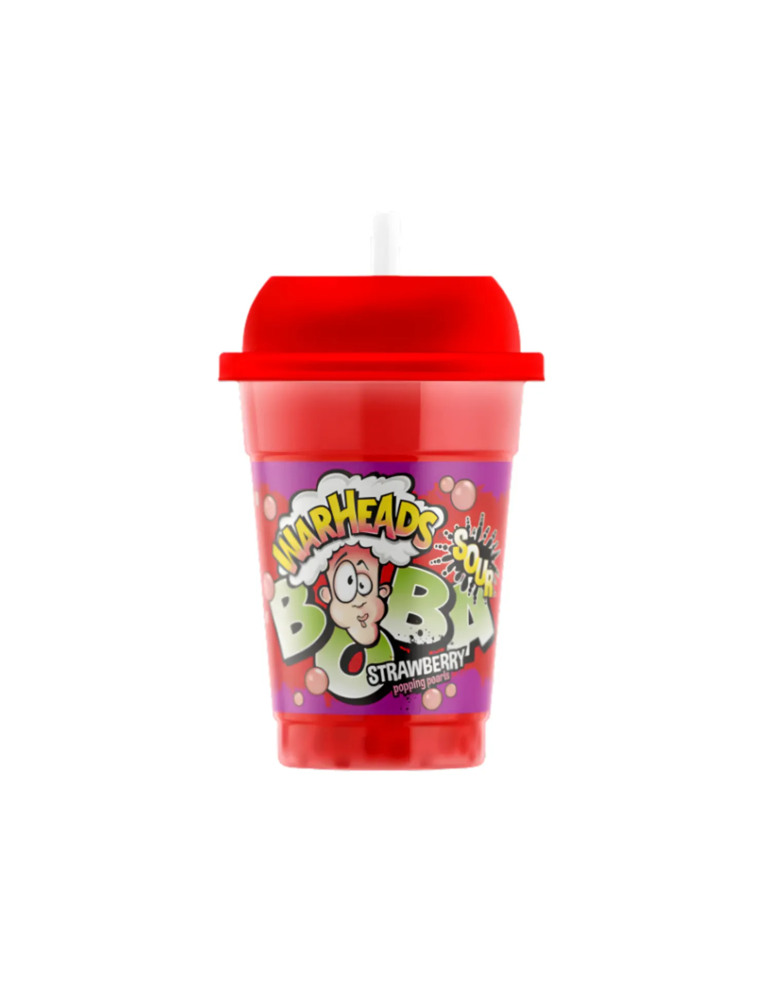 WARHEADS SOUR STRAWBERRY 400ML