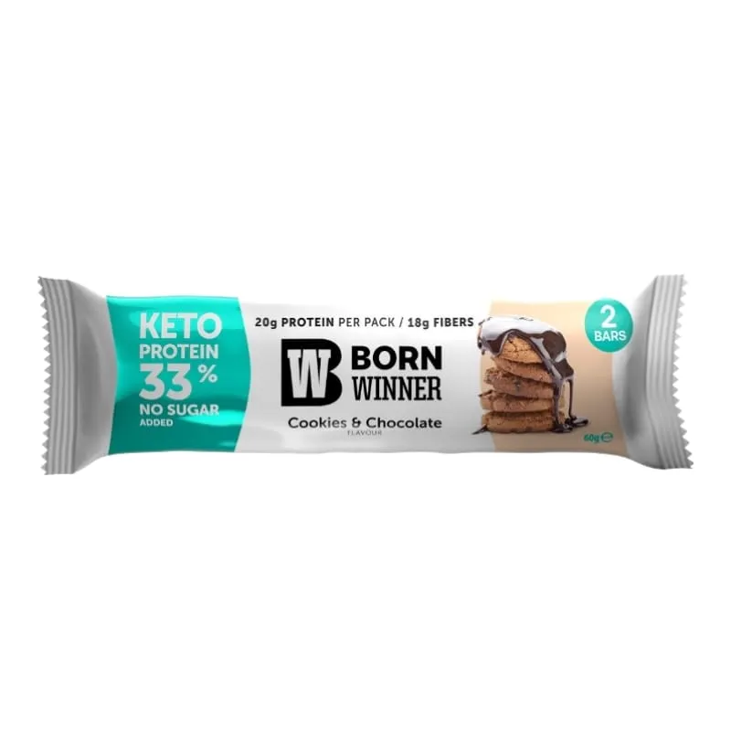 [5060961650510] BW KETO PROTEIN BAR COOKIES & CHOCOLATE 60G