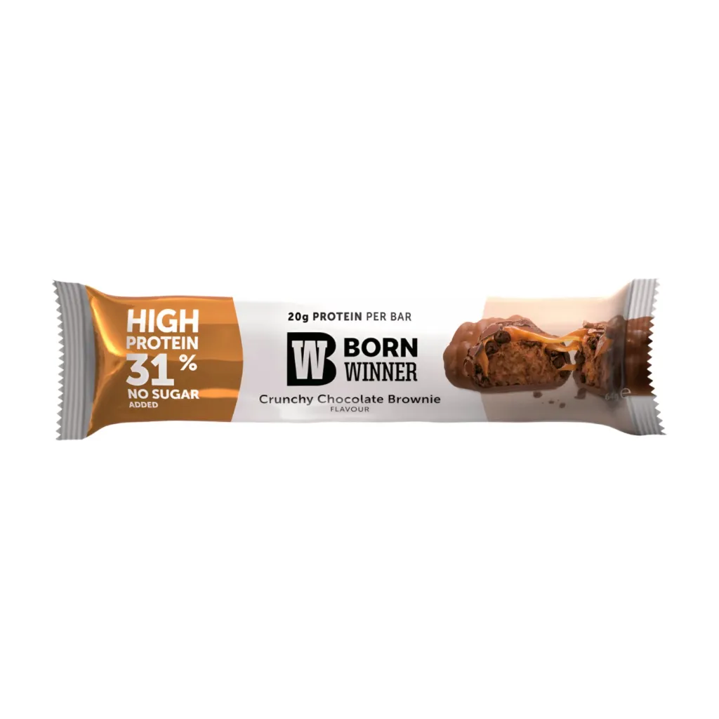BW DELUXE PROTEIN BAR CRUNCHY CHOCOLATE BROWNIE 64G