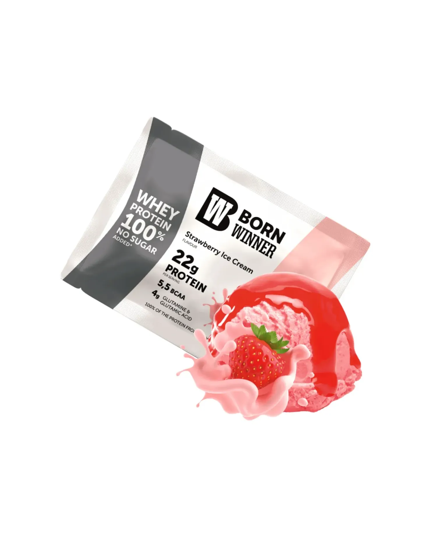 BW WHEY STRAWBERRY ICE CREAM 30G
