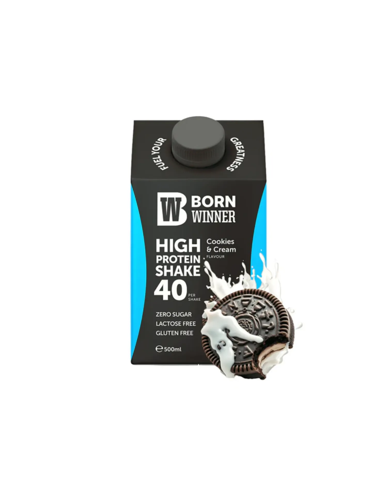BW PROTEIN SHAKE COOKIES N CREAM 500ML
